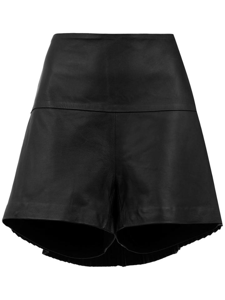 Clé Pleated Skorts - Black
