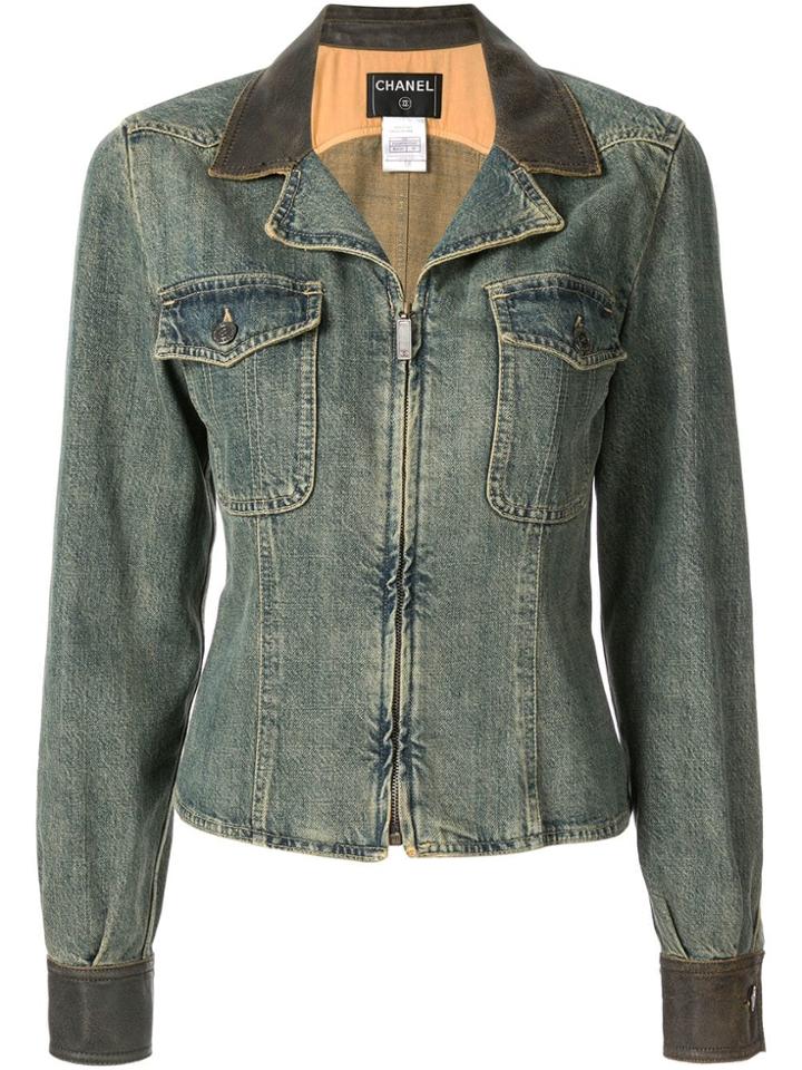 Chanel Pre-owned Long Sleeve Jacket - Blue