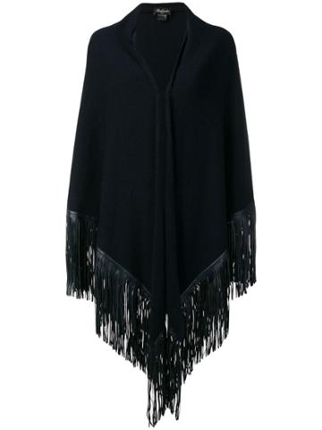 Babjades Fringe Hem Cardigan - Blue