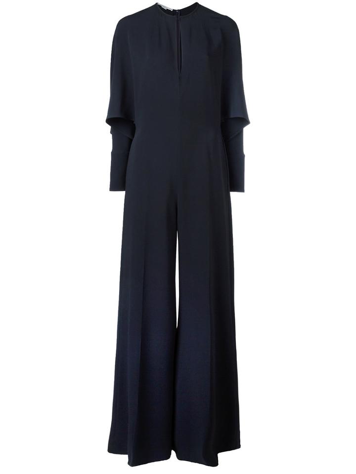 Stella Mccartney Victoria Jumpsuit, Women's, Size: 42, Blue, Spandex/elastane/acetate/viscose