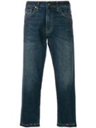 Levi's: Made & Crafted Cropped Jeans - Blue