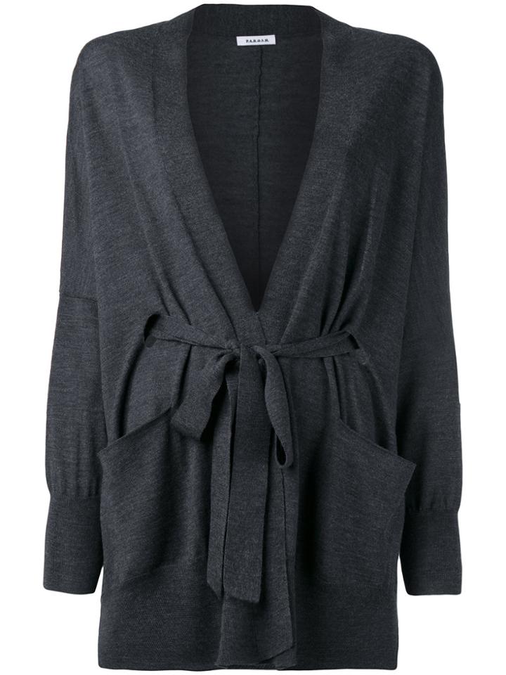 P.a.r.o.s.h. Lysa Cardigan - Grey