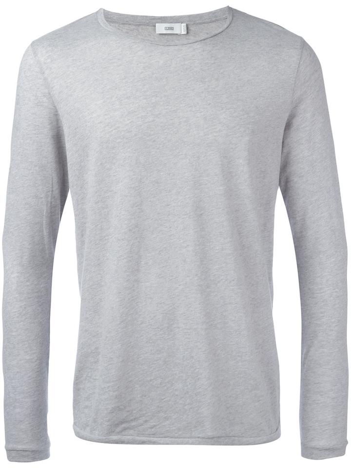 Closed Plain Sweatshirt, Men's, Size: Small, Grey, Cotton/cashmere