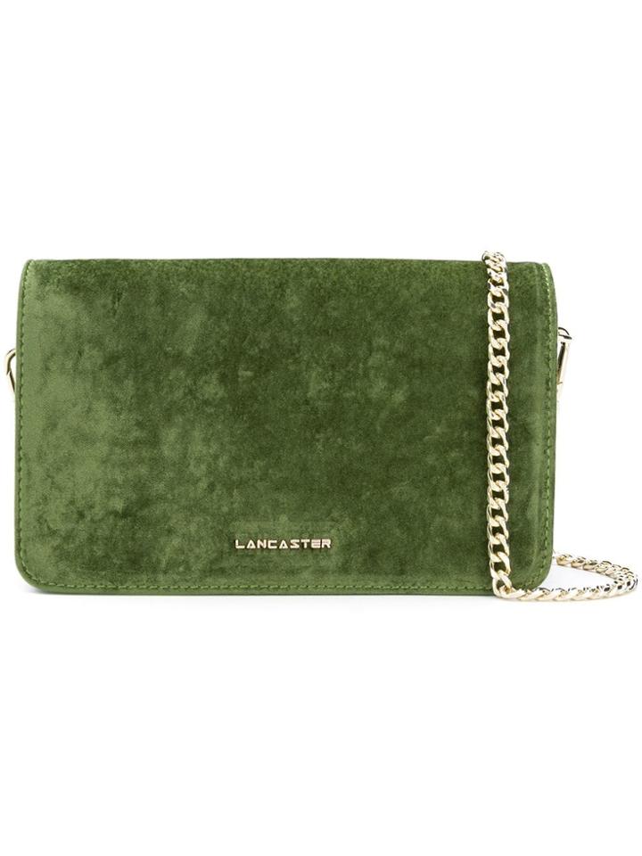 Lancaster Flat Clutch Bag - Green