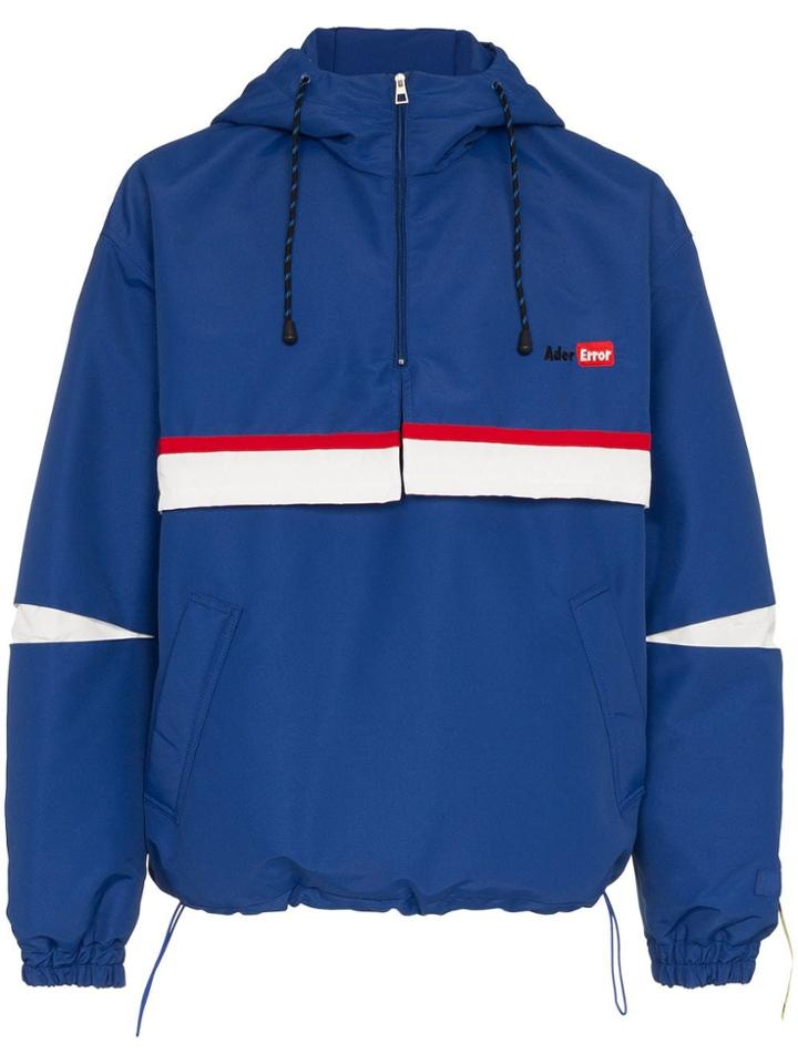 Ader Error Ader Ov Hd Logo Jkt Blu - Blue