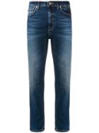Dondup Slim High-waisted Jeans - Blue