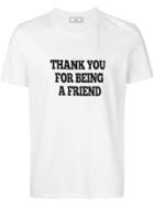 Ami Alexandre Mattiussi T-shirt With Print Thank You For Being A