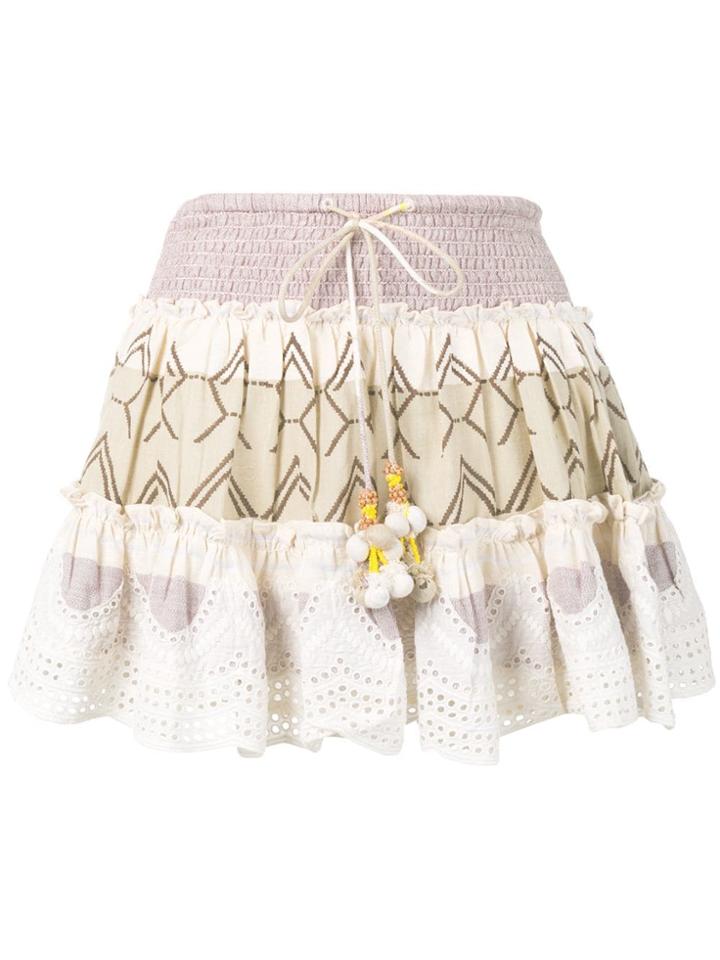 Hemant And Nandita Mana Skirt - Neutrals