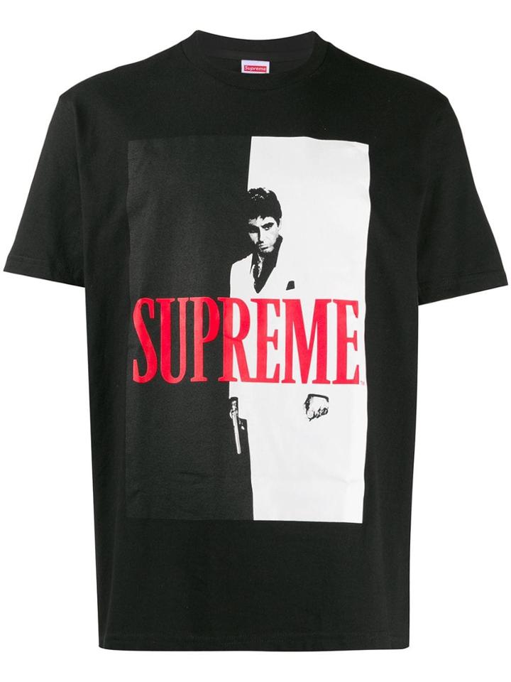 Supreme Scarface Split T-shirt - Black