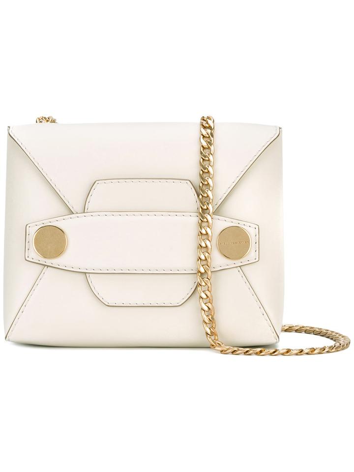 Stella Mccartney - 'alter Nappa' Shoulder Bag - Women - Polyurethane - One Size, Nude/neutrals, Polyurethane
