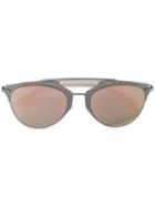 Dior Eyewear - Metal Frame Reflective Lens Sunglasses - Women - Acetate/metal - One Size, Pink/purple, Acetate/metal