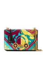 Versace Voyage Barocco Icon Shoulder Bag - Blue