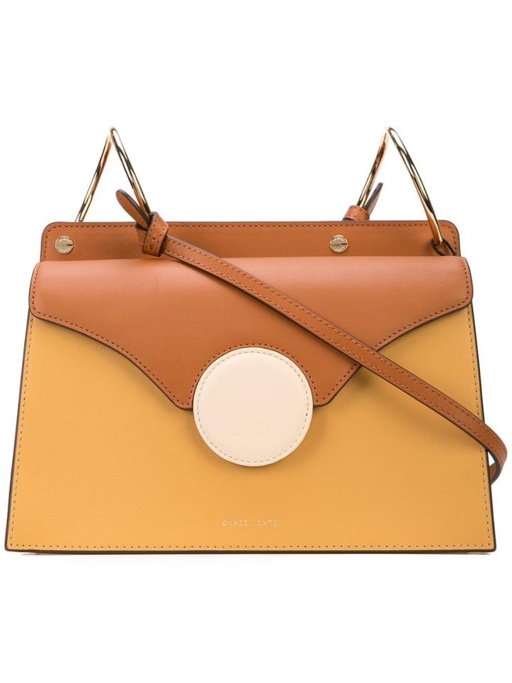 Danse Lente Three-tone Shoulder Bag - Brown