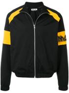 Mcq Alexander Mcqueen High Neck Track Jacket - Black