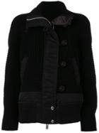 Sacai Knitted Jacket - Black