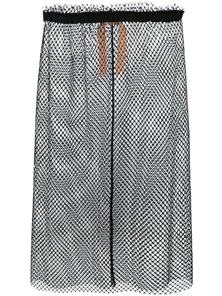 No21 Mesh Skirt - Black