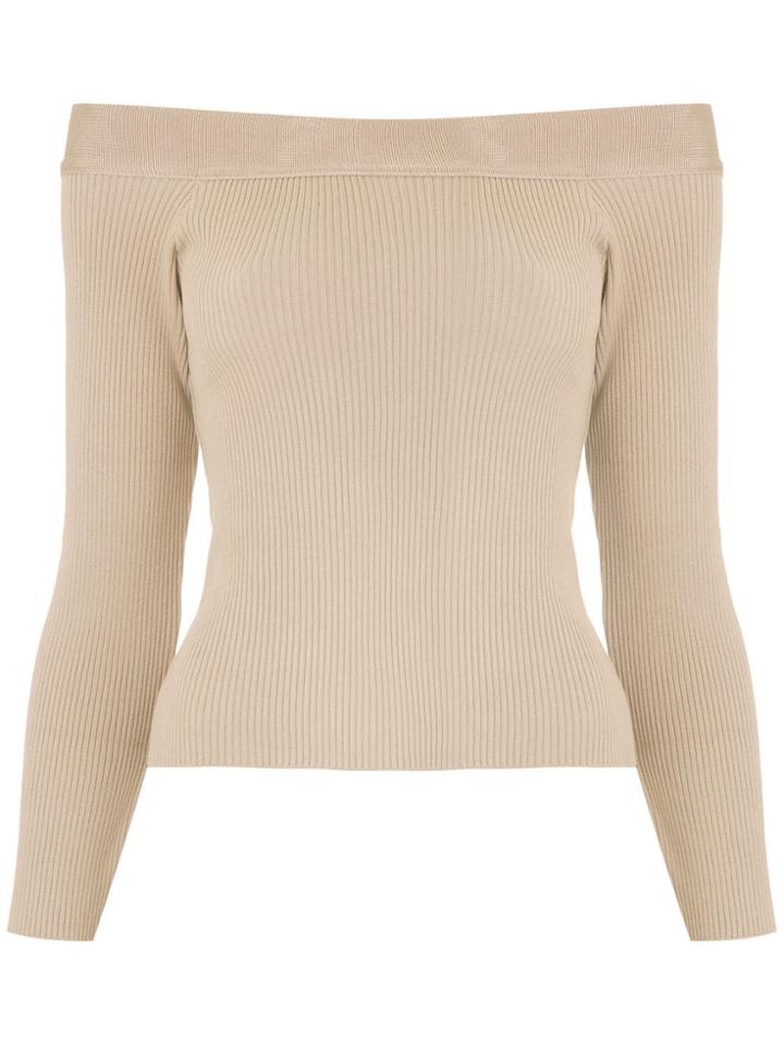 Magrella Off The Shoulder Top - Neutrals