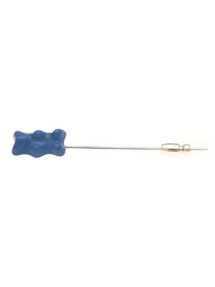 M. De Phocas Gummy Bear Stick Pin, Men's, Blue, Metal Other