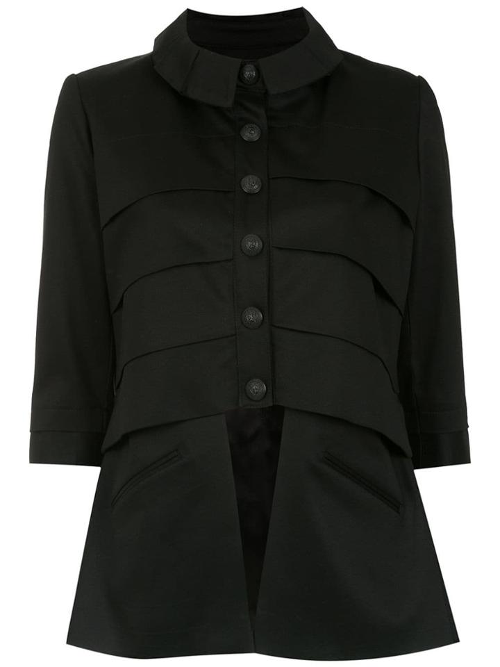 Andrea Bogosian Panelled Jacket - Black