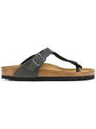 Birkenstock Buckle Thong-strap Sandals - Grey