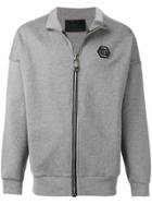 Philipp Plein Statement Jogging Jacket - Grey