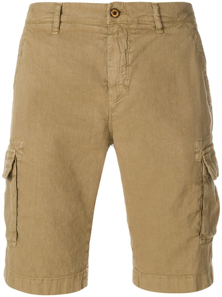 Loro Piana Side Pockets Loose Shorts - Nude & Neutrals