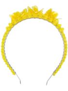 Simone Rocha Flower Embellished Headband - Yellow