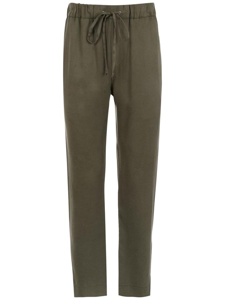 Egrey Drawstring Pants - Green