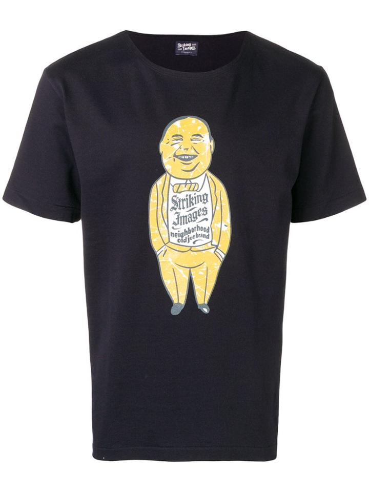 Neighborhood Old Joe Print T-shirt - Black