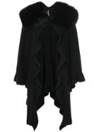 Thomas Wylde Open Front Coat - Black