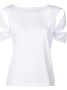 Helmut Lang Bondage Sleeve T-shirt - White