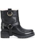Tory Burch Henry Shearling Bootie - Black