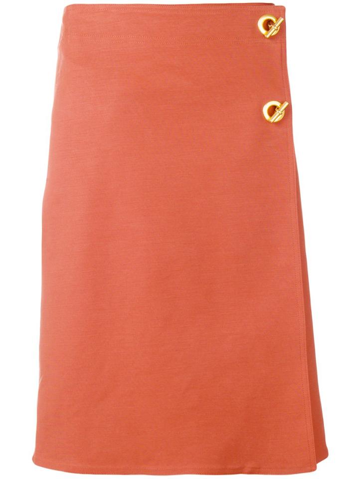 Tory Burch Marine Skirt - Yellow & Orange