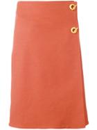 Tory Burch Marine Skirt - Yellow & Orange