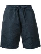 Ymc Printed Drawstring Shorts - Black