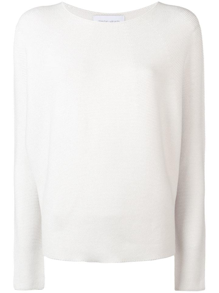 Christian Wijnants Knitted Jumper - White