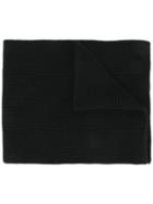 Polo Ralph Lauren Logo Embroidered Scarf, Men's, Black, Merino