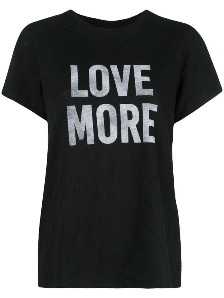 Cinq A Sept Love More T-shirt - Black
