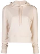A Plan Application Drawstring Hood Jumper - Neutrals