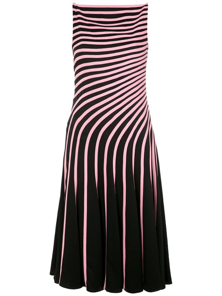 Reinaldo Lourenço A-line Midi Dress - Black