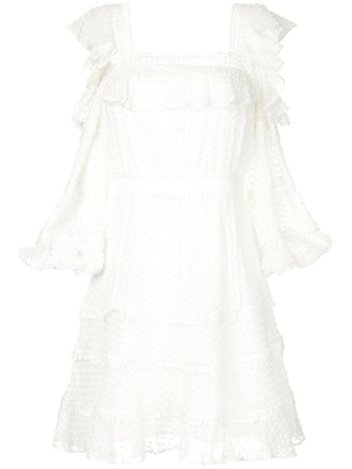 Rachel Gilbert Ollie Mini Dress - White