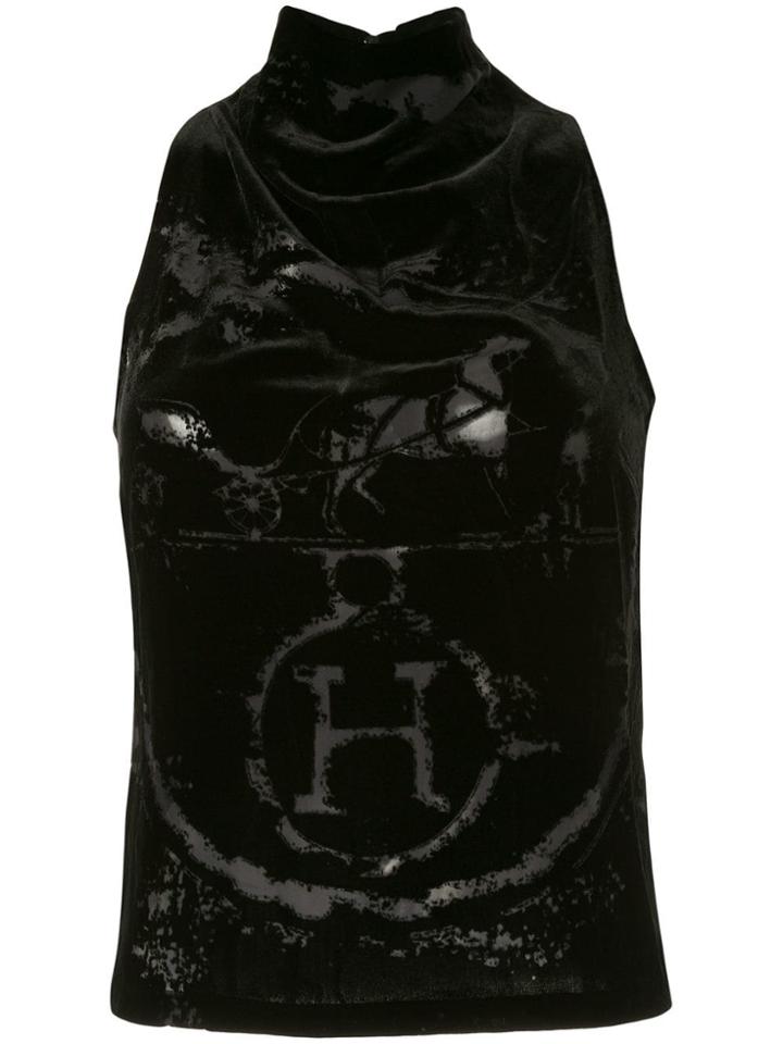 Hermès Vintage Hermès Sleeveless Top - Black