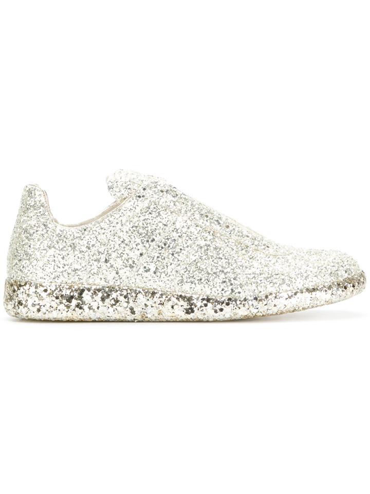 Maison Margiela Replica Glitter Sneakers - Metallic