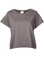 Cityshop Round Neck T-shirt, Women's, Grey, Cotton