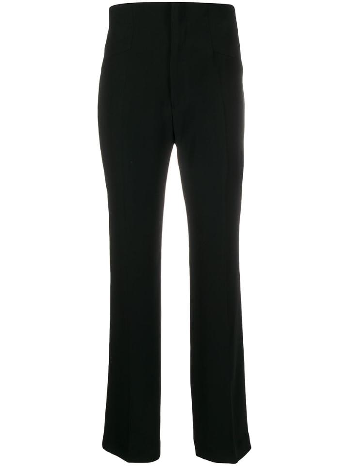 Redemption High-waisted Straight-leg Trousers - Black