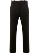 Ann Demeulemeester Shredded Texture Trousers - Black