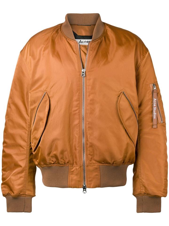Acne Studios Makio Bomber Jacket - Brown