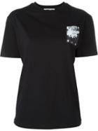 Mcq Alexander Mcqueen Daisy Patch T-shirt, Women's, Size: M, Black, Cotton