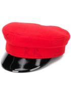 Ruslan Baginskiy Contrast Baker Boy Hat - Red