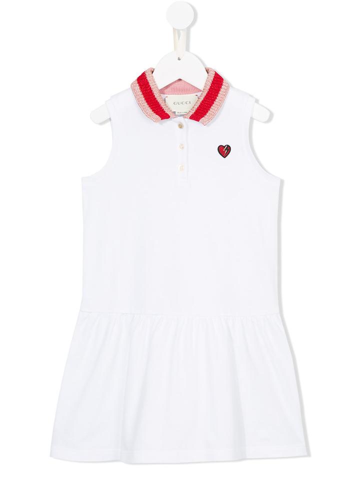 Gucci Kids Tennis Dress, Girl's, Size: 10 Yrs, White